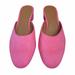J. Crew Shoes | J.Crew Mules Bubblegum Pink Synthetic Block Heel Ballet Women's Size 7.5 | Color: Pink | Size: 7.5