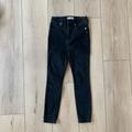 Madewell Jeans | Madewell Petite 10" High-Rise Skinny Jeans In Carbondale Wash | Color: Black | Size: 25p