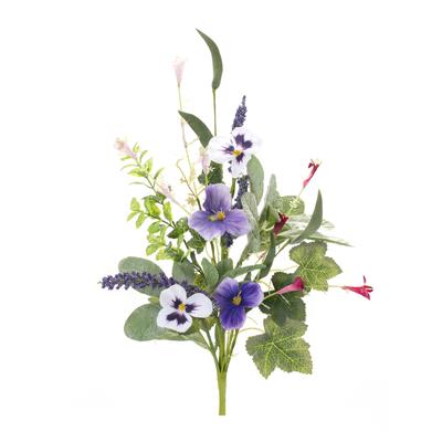 Mixed Pansy Floral Spray (Set Of 6) by Melrose in ...