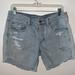 American Eagle Outfitters Shorts | American Eagle Hi-Rise Shortie Size 8 | Color: Silver | Size: 8