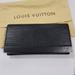 Louis Vuitton Bags | Louis Vuitton Black Epi Leather Honfleur Clutch Or Shoulder Good Condition | Color: Black/Gold | Size: Os