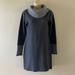 Columbia Dresses | Columbia Xs Cowl Neck Gray Long Sleeve Dress | Color: Gray | Size: Xs