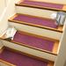 Diamonds Indoor/Outdoor Stair Treads Set/4 by WaterHog in Bordeaux