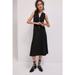 Anthropologie Dresses | Nwt Anthropologie Maeve Vera Midi Dress | Color: Black | Size: M