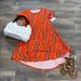 Lularoe Dresses | Nwt Lularoe Carly Dress | Color: Orange | Size: Xs