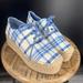Tory Burch Shoes | Nwot Tory Burch Florence Espadrille | Color: Blue/White | Size: 7