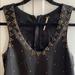 Free People Dresses | Free People Black Dress With Gold Sequins | Color: Black/Gold | Size: 2