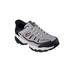 Men's Skechers® Afterburn Slip Ins by Skechers in Grey (Size 12 M)