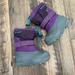 Columbia Shoes | Columbia Winter Snow Boots Girls 9 | Color: Gray/Purple | Size: 9g