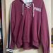 Pink Victoria's Secret Tops | Maroon Hooded Sweatshirt From Pink | Color: Pink | Size: L