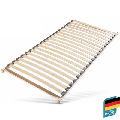 Lattenrost BECO "Mega LR-NV", beige (naturbelassen), B:90cm H:6cm L:190cm, Lattenroste, extra breite Federleisten, universell Image