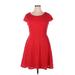 Ronni Nicole Cocktail Dress - A-Line: Red Hearts Dresses - Women's Size 14