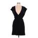 Athleta Cocktail Dress: Black Solid Dresses - Women's Size Large