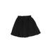 Casual Skirt: Black Tortoise Bottoms - Women's Size Large