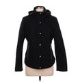 Calvin Klein Jacket: Black Grid Jackets & Outerwear - Women's Size Large