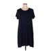 Amazon Essentials Casual Dress - Shift: Blue Solid Dresses - Women's Size 1X