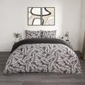 Tropical Leaf Duvet Cover Reversible Bedding Set