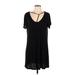 Mossimo Supply Co. Casual Dress - Shift: Black Dresses - Women's Size Large