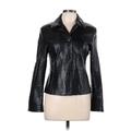 DANIER Leather Jacket: Black Jackets & Outerwear - Women's Size 8