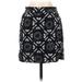 Madewell Casual Skirt: Black Graphic Bottoms - Women's Size X-Small