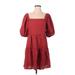 House of Harlow 1960 Casual Dress - Popover: Red Dresses - Women's Size Small