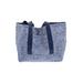 Victoria's Secret Pink Tote Bag: Blue Acid Wash Print Bags