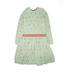 Mini Boden Dress: Green Jacquard Skirts & Dresses - Kids Girl's Size 11