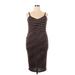 Studio by Torrid Casual Dress - Bodycon: Burgundy Tweed Dresses - Women's Size 2X Plus