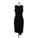 White House Black Market Casual Dress - Sheath: Black Dresses - Women's Size Large