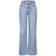 Street One High Waist Jeans Damen authentic light blue, Gr. 31-30, Baumwolle, Weiblich Denim Hosen