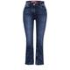 Cecil Bootcut Jeans Damen mid blue wash, Gr. 28-26, Weiblich