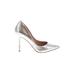 Charles by Charles David Heels: Silver Shoes - Women's Size 6 1/2