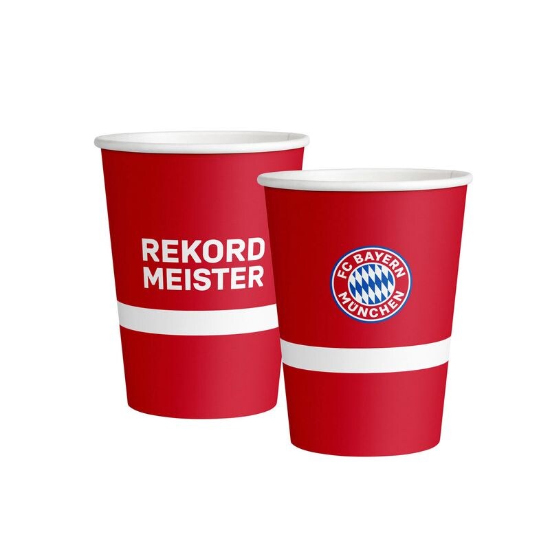 8 Becher FC Bayern München 250 ml Image