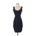 Herve Leger Cocktail Dress: Blue Dresses - Women's Size 2X-Small