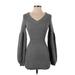 e.ssue Casual Dress: Gray Dresses - New - Women's Size Small