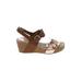 Nicole Wedges: Brown Shoes - Women's Size 7 1/2
