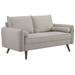 TODAY DECOR Todaydecor Revive Upholstered Fabric Loveseat | Wayfair 755513547961