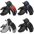 Revit Sand 4 Handschuhe Mesh Textil Echt leder Motocross Racing Motorrad fahren