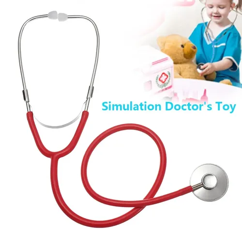 Kinder Stethoskop Spielzeug Simulation Arzt Spielzeug Familie Eltern-Kind-Spiele Nachahmung