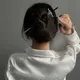 Chinesischen Stil Metall Schwert Haar Sticks Vintage Essstäbchen Frauen Haarnadeln Haar Clip Pin