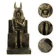 Ägyptischen Anubis Hund Gott Statue Figur Skulptur Decor Statuen Harz Desktop Alte Ornament