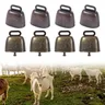 1 Pc campana in rame per bestiame campana per pascolo bovini cavalli e pecore campana in rame puro
