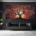 Yggdrasil-Peinture diamant arbre de vie en verre 5D kits de point de croix mosaïque diamant