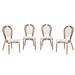 Bay Isle Home™ Clymer Stacking All-Weather Commercial Paris Chair w/ Metal Frames in Black/Brown/White | Wayfair DB5CCAB1DDE44AEE85AA2086E2C429AD