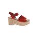 Universal Thread Wedges: Red Shoes - Women's Size 6