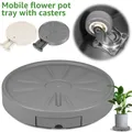 Support mobile pour plantes Caddy avec roues cachées Pot de fleurs universel RapDuty T1 Round