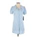 As U Wish Casual Dress: Blue Dresses - New - Women's Size Small