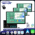 SEPTON-Autoradio universel Android 7 "/9"/10 "/13 Carplay BT GPS WiFi lecteur de limitation