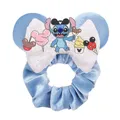 Bandeau oreilles de souris Disney pour femmes chouchous porte-queue de cheval pour filles nœuds à