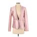 Worth New York Jacket: Pink Solid Jackets & Outerwear - Women's Size 6